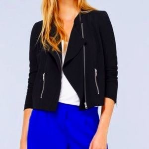 Babaton by Aritzia black Domenic Moto jacket, size 4